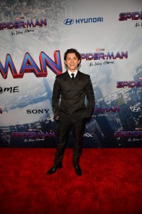 at the premiere of 'Spider-Man: No Way Home' at the Regency Village and Bruin Theatres in Los Angeles, California on December 13, 2021.