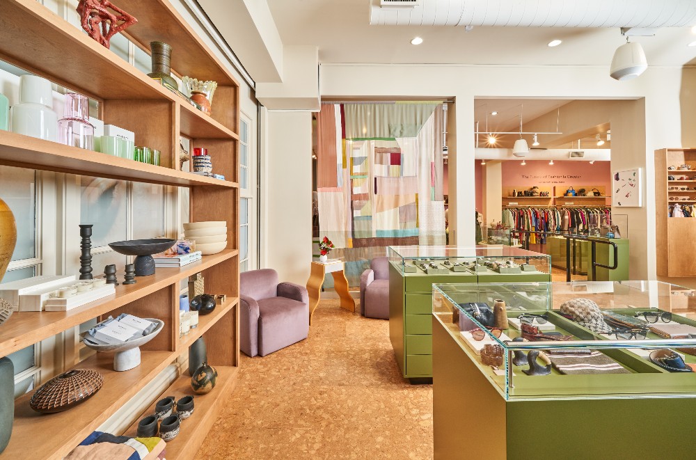The RealReal's Brentwood store carries an assortment of clothing, shoes and accessories for men and women.