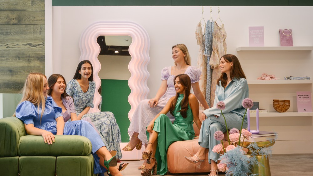 Team By Rotation at their Marylebone pop-up store.