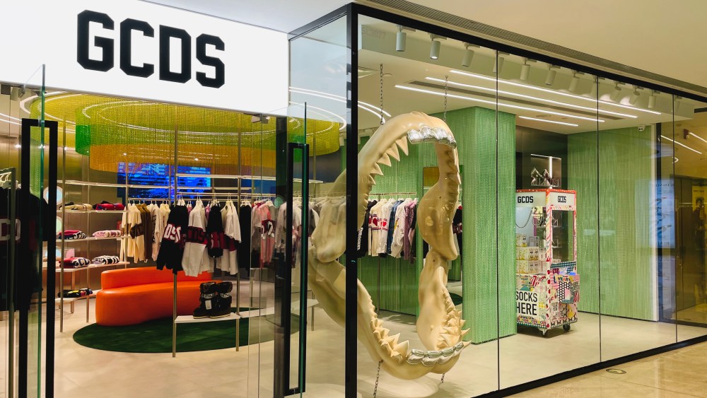 The GCDS new store in Beijing.