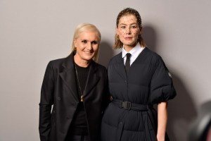 Front Row at Christian Dior Couture Spring 2022