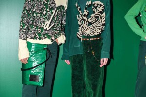Backstage at Etro Men’s Fall 2022
