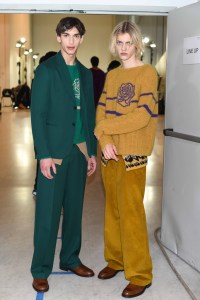Backstage at Etro Men’s Fall 2022
