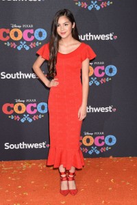 LOS ANGELES, CA - NOVEMBER 08: Actor arrives at the premiere of Disney Pixar's 'Coco' at El Capitan Theatre on November 8, 2017 in Los Angeles, California. 08 Nov 2017 Pictured: LOS ANGELES, CA - NOVEMBER 08: Actor Olivia Rodrigo arrives at the premiere of Disney Pixar's 'Coco' at El Capitan Theatre on November 8, 2017 in Los Angeles, California. Photo credit: Jeffrey Mayer / MEGA TheMegaAgency.com +1 888 505 6342 (Mega Agency TagID: MEGA115315_025.jpg) [Photo via Mega Agency]
