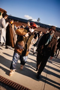 Street style at Pitti Uomo 101.