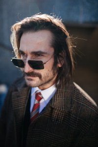 Street style at Pitti Uomo 101.