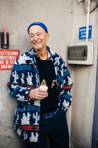 Street style at Pitti Uomo 101.
