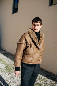 Street style at Pitti Uomo 101.