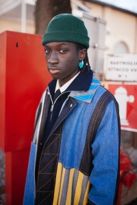 Street style at Pitti Uomo 101.