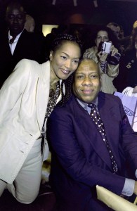 Angela Bassett with Andre Leon Talley in 2003
