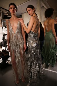 Backstage at Alexandre Vauthier Couture Spring 2022
