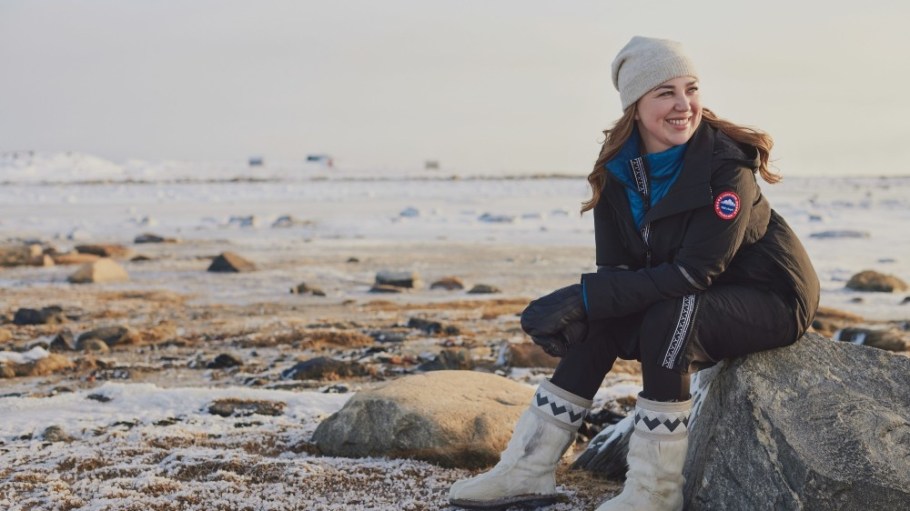 Inuit designer Victoria Kakuktinniq was chosen to design a collection for Project Atigi.