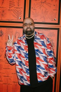 Backstage at Casablanca Men's Fall 2022