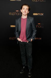 LOS ANGELES, CALIFORNIA - JANUARY 05: Austin Abrams attends HBO's "Euphoria" Season 2 Photo Call at Goya Studios on January 05, 2022 in Los Angeles, California. (Photo by Jeff Kravitz/Getty Images for HBO)