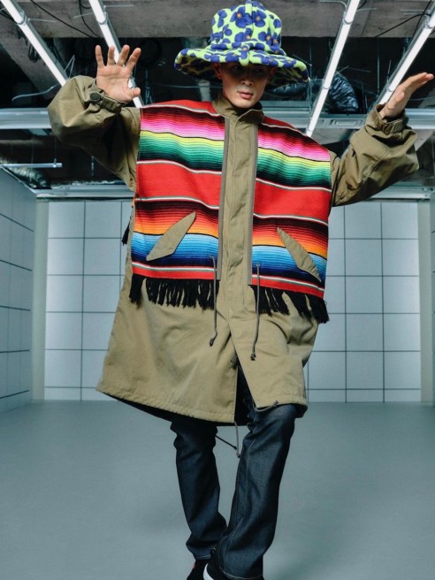Mexico’s Ministry of Culture accuses Junya Watanabe of cultural appropriation in its Fall/Winter 2022 men’s collection featuring serapes.