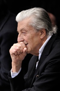 Nino Cerruti attends Hermes' fall 2010 menswear runway show at Maison de l'Unesco.