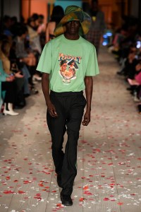 Runway at Ahluwalia RTW Fall 2022 on February 19, 2022 in London