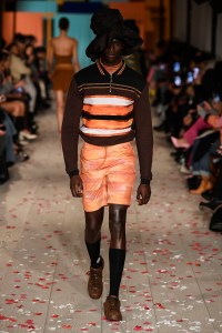 Runway at Ahluwalia RTW Fall 2022 on February 19, 2022 in London