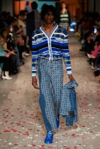 Runway at Ahluwalia RTW Fall 2022 on February 19, 2022 in London
