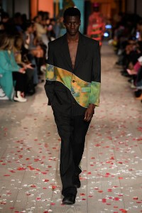 Runway at Ahluwalia RTW Fall 2022 on February 19, 2022 in London