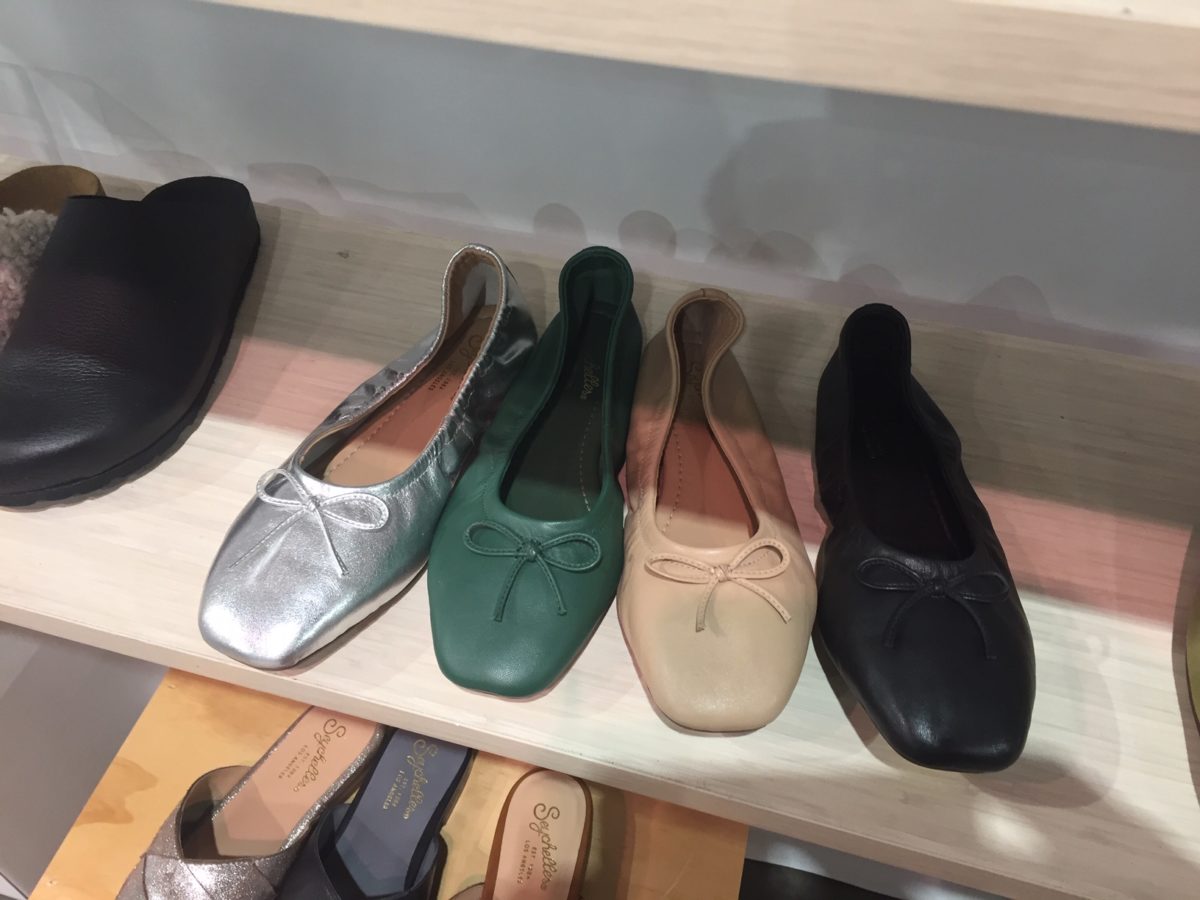 Footwear trends at the February Magic and Project shows saw metallic shine, thick soles and over-the-knee velvet boots.