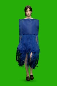 Runway atÊChristopher Kane RTW Fall 2022Êon February 21, 2022 in London.Ê