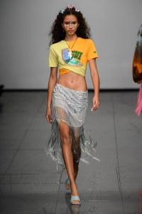 Runway at Conner Ives - NEWGEN RTW Fall 2022 ​on February 18th, 2022 in London.