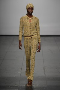 Runway at Conner Ives - NEWGEN RTW Fall 2022 ​on February 18th, 2022 in London.