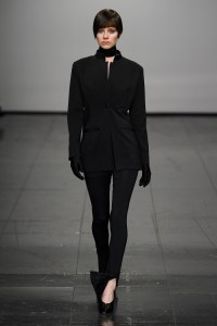 Runway at Conner Ives - NEWGEN RTW Fall 2022 ​on February 18th, 2022 in London.