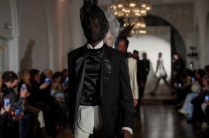 Runway at Daniel w. Fletcher RTW Fall 2022 on February 19, 2022 in London