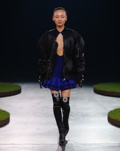 Runway at David Koma RTW Fall 2022 ​on February 20th, 2022 in London.