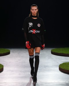 Runway at David Koma RTW Fall 2022 ​on February 20th, 2022 in London.
