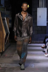 Runway at Eckhaus Latta RTW Fall 2022 ?on February 12, 2022 in New York.