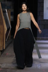 Runway at Eckhaus Latta RTW Fall 2022 ?on February 12, 2022 in New York.
