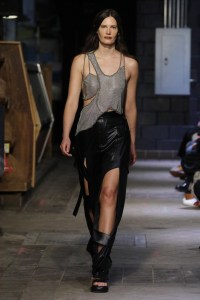 Runway at Eckhaus Latta RTW Fall 2022 ?on February 12, 2022 in New York.
