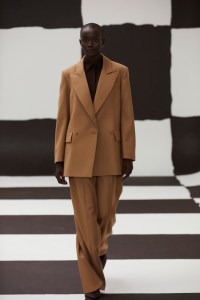 Runway at Emilia Wickstead RTW Fall 2022 on February 21, 2022 in London.