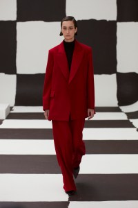 Runway at Emilia Wickstead RTW Fall 2022 on February 21, 2022 in London.