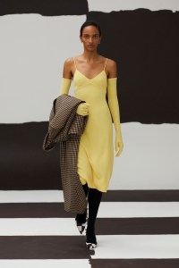 Runway at Emilia Wickstead RTW Fall 2022 on February 21, 2022 in London.