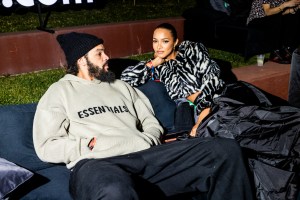 Joakim Noah and Lais Ribeiro