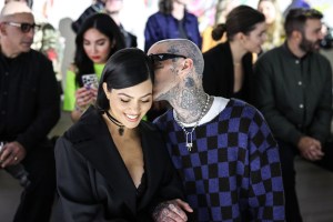 Kourtney Kardashian and Travis Barker