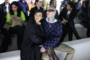 Kourtney Kardashian and Travis Barker