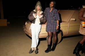 Guests in the front row at Coach RTW Fall 2022 ​