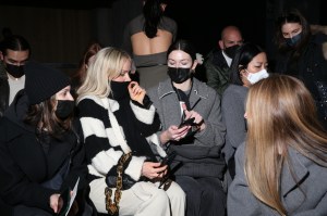 Guests in the front row at Peter Do RTW Fall 2022 ​