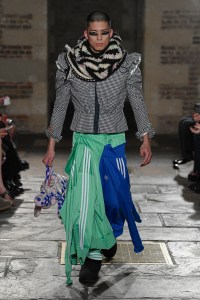 Matty Bovan RTW Fall 2022 ​on Feb. 18, 2022 in London.