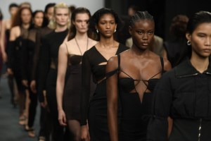 Runway at Nensi Dojaka RTW Fall 2022 ?on February 19, 2022 in City.