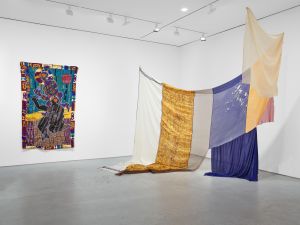 Installation view, ‘The New Bend,’ Hauser & Wirth New York 22nd Street, 2022.