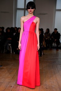 Runway at Huishan Zhang RTW Fall 2022 on February 19, 2022 in London