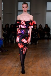 Runway at Huishan Zhang RTW Fall 2022 on February 19, 2022 in London