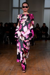Runway at Huishan Zhang RTW Fall 2022 on February 19, 2022 in London