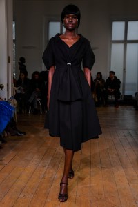Runway at Huishan Zhang RTW Fall 2022 on February 19, 2022 in London